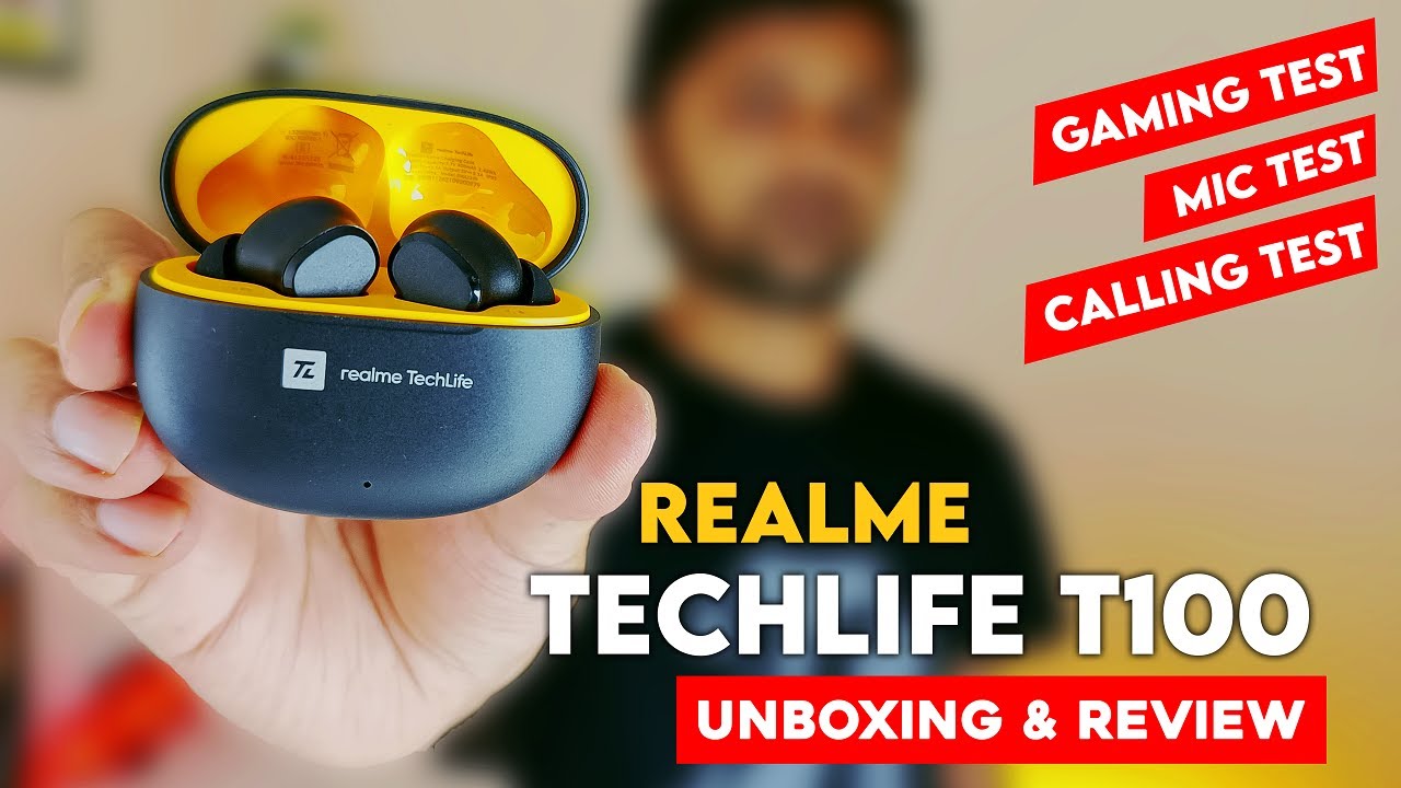 Best Earbuds Under 1500 ⚡ Realme Techlife Buds T100 Detailed Review & Unboxing ⚡ Realme Buds T100