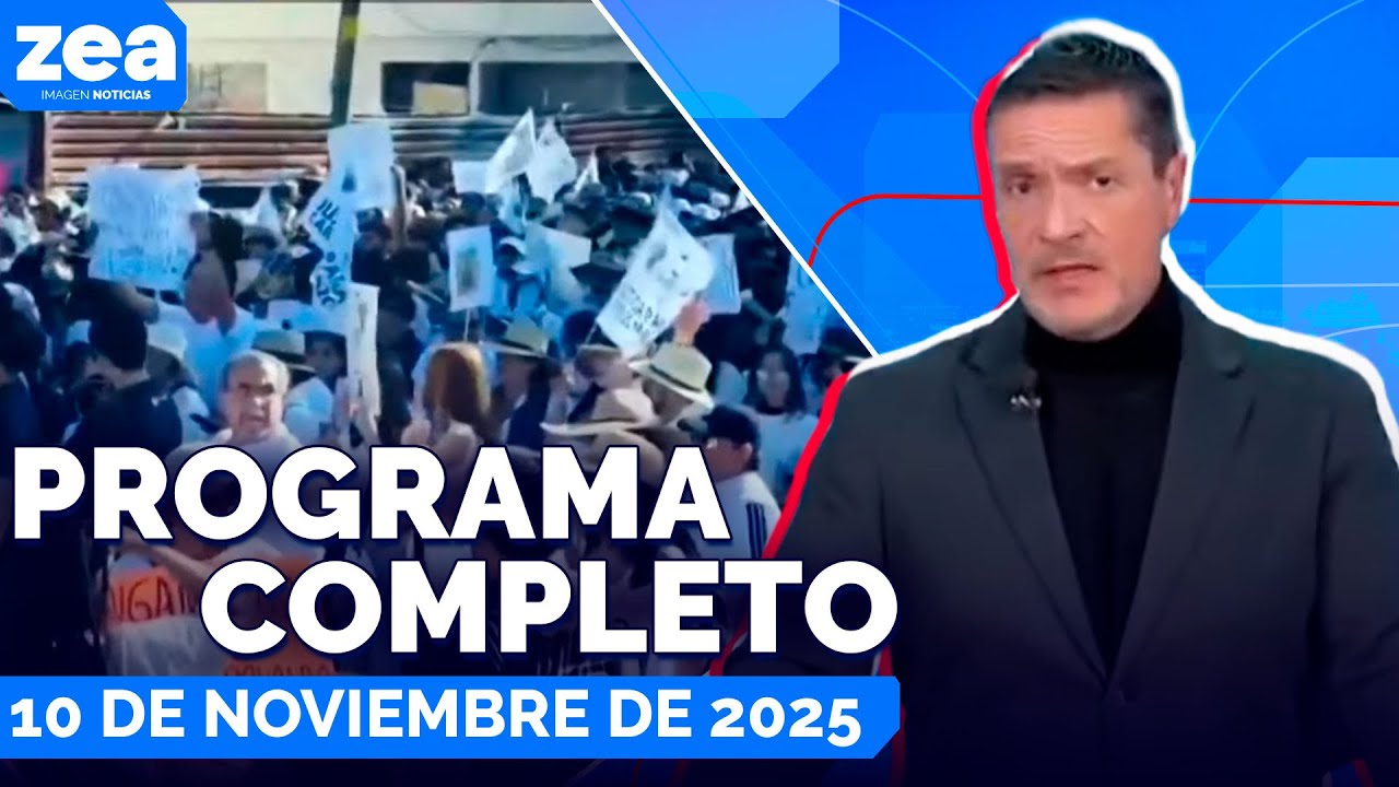 Noticias con Francisco Zea | Programa completo 10 de noviembre de 2025