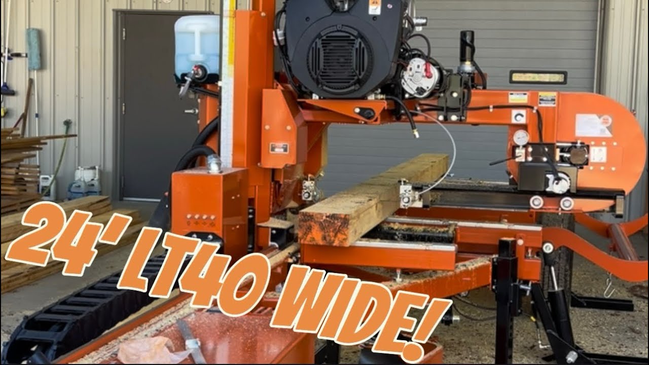 My new Woodmizer LT40!
