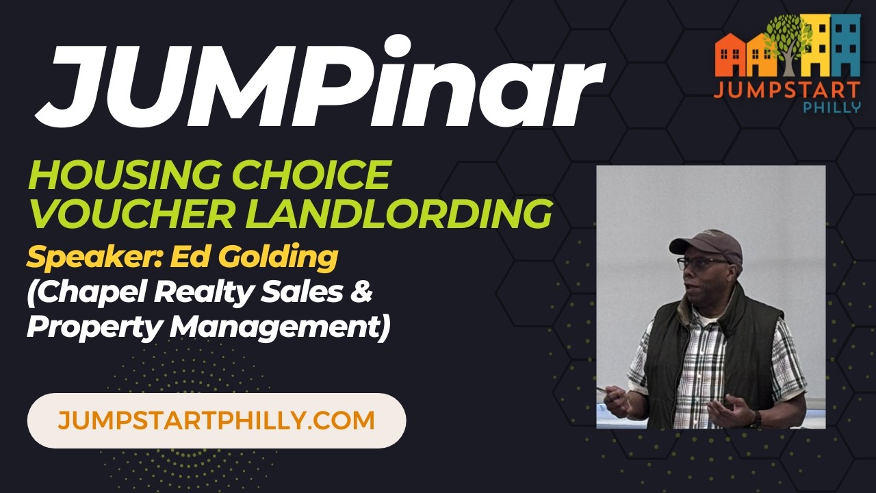 JUMPinar: Housing Choice Voucher Landlording