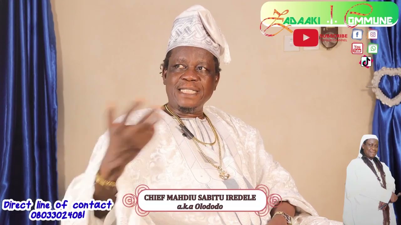 Interview Session with Chief MAHDIU Sabitu Iredele Part C