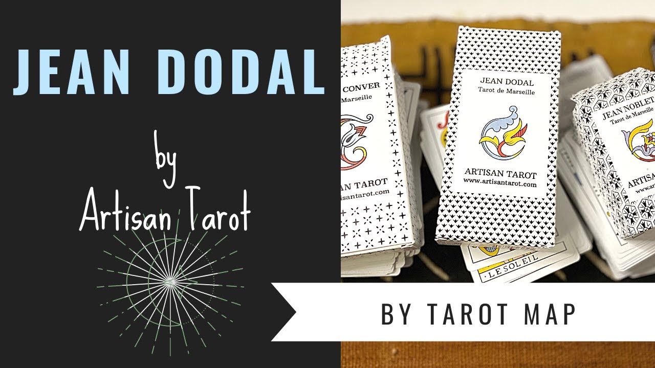 Jean Dodal by Artisan Tarot #tarotmap #jeandodal #artisantarot #tarotdemarseille