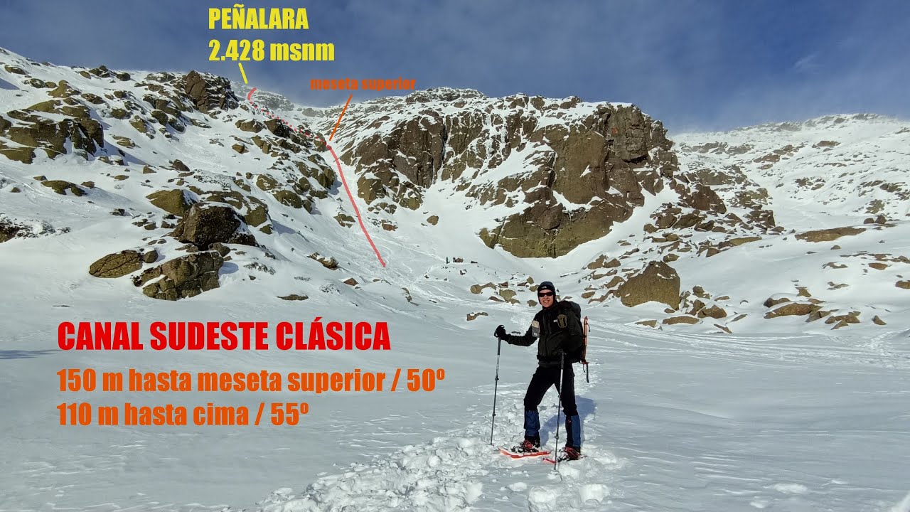 PEÑALARA CANAL SUDESTE CLÁSICA | SIERRA DE GUADARRAMA-MADRID/SEGOVIA