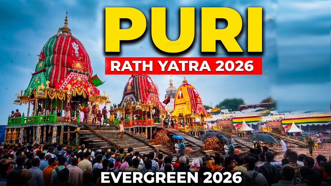 Jagannath Puri Rath Yatra 2026 | PURI RATH YATRA 2026 | Car Festival पुरी रथ यात्रा