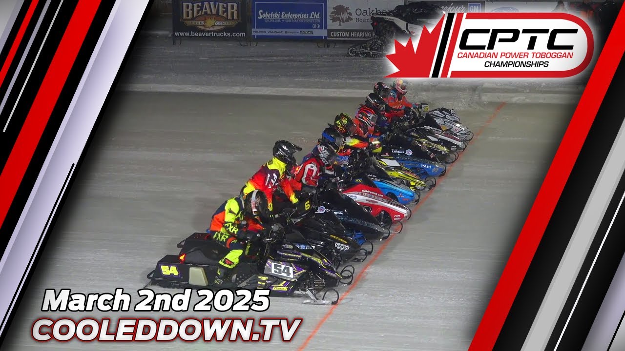 FXR Presents Day #2 of the 63rd Annual Canadian Power Toboggan Championships March 2nd 2025