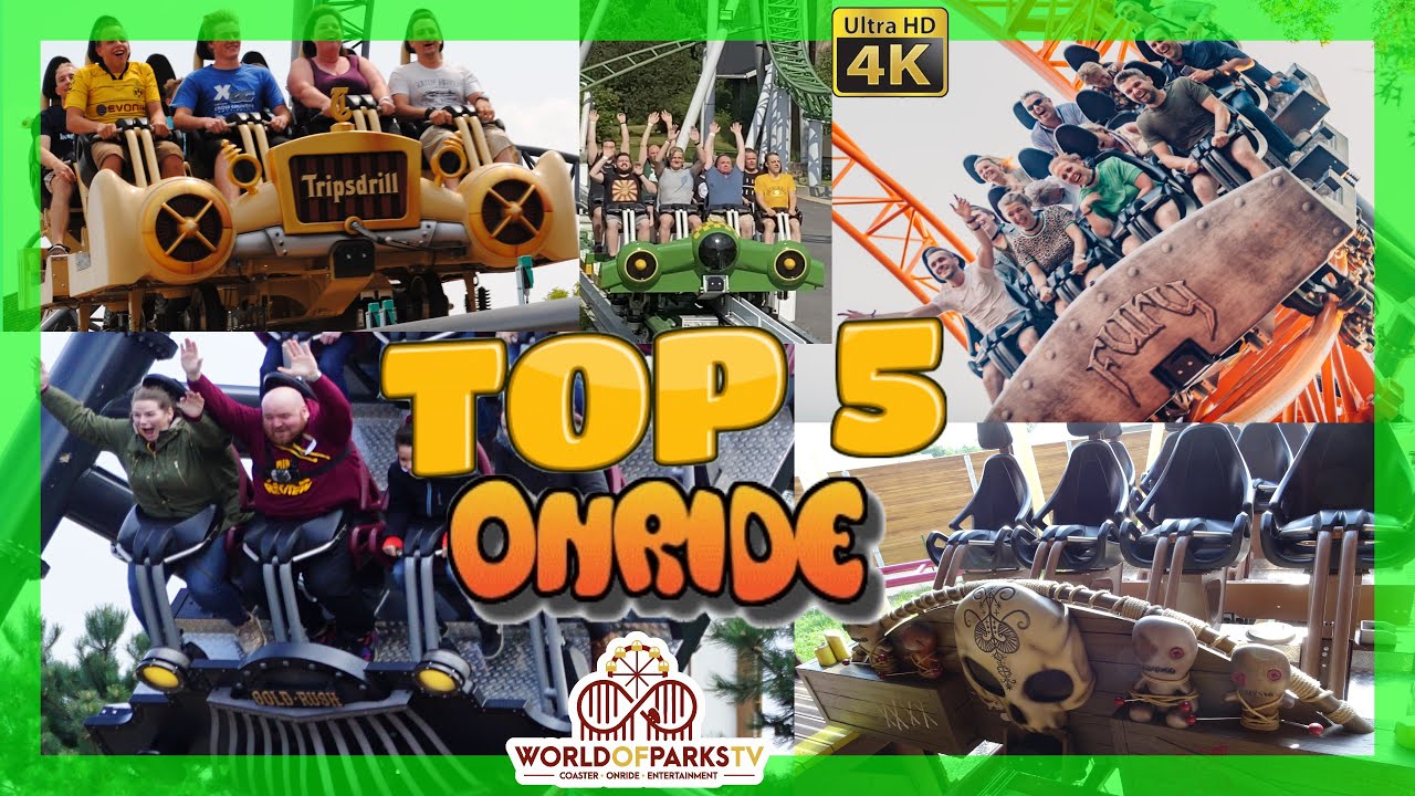 Top 5 Gerstlauer Infinity Coaster in Europa (Onride POV) Fury - Gold Rush - Karacho - Junker Mystic