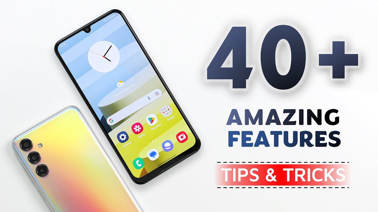 Samsung Galaxy M34 5G Tips & Tricks | 40+ Special Features - TechRJ