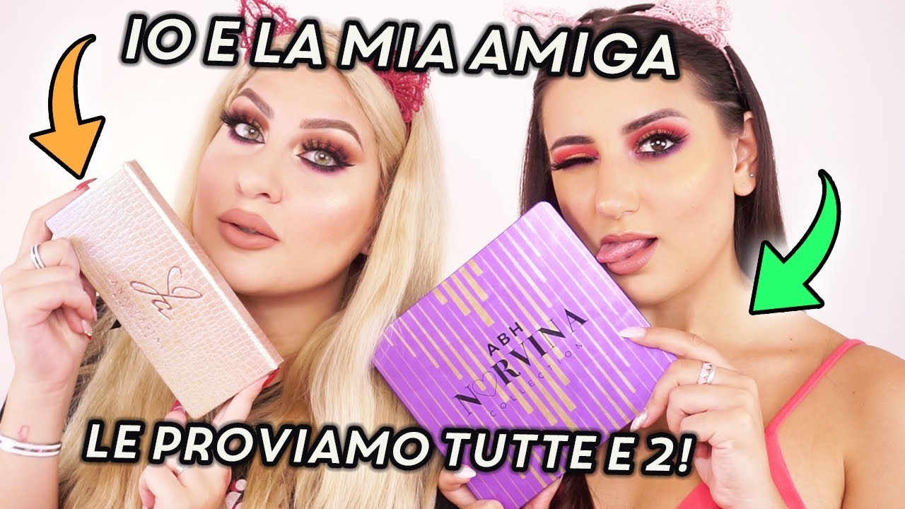 CI TRUCCHIAMO CON LE NUOVE PALETTE ANASTASIA BEVERLY HILLS 😘#NORVINApalette #ABHxJackieAina