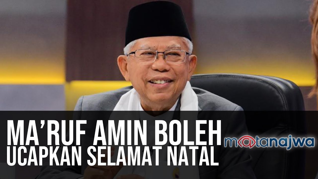 Politik Sarung Ma'ruf Amin: Ma'ruf Amin Boleh Ucapkan Selamat Natal (Part 3) | Mata Najwa