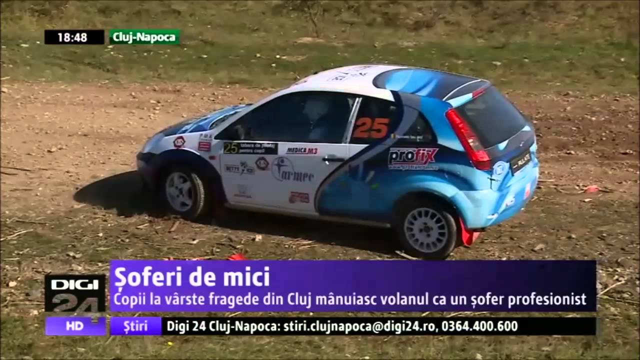 DIGI24 - Scoala de Pilotaj pentru copii - Piloti de mici - Rally - Natalie Hanea - Hanea Mihnea