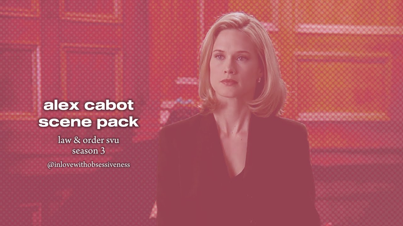 alexandra cabot ✭ season 3 logoless scene pack | part 1