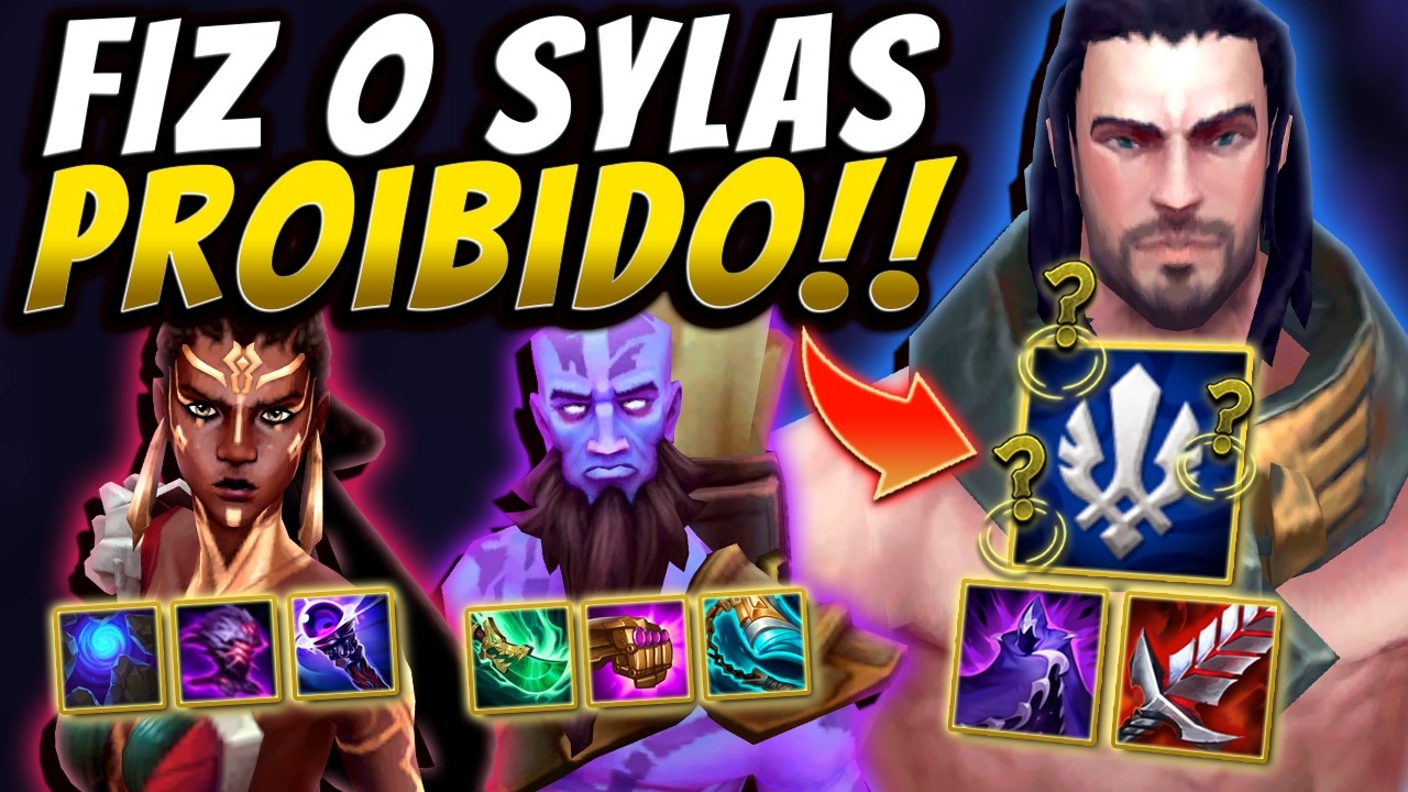 FIZ O PROIBIDO SYLAS DEMACIA!!!! NÃO SABIA QUE ERA TÃO FORTE