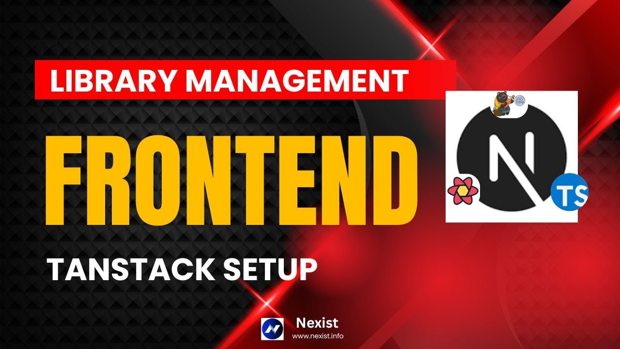 Tanstack query setup | Library Management system Frontend | PERN tutorial in bangla 2026