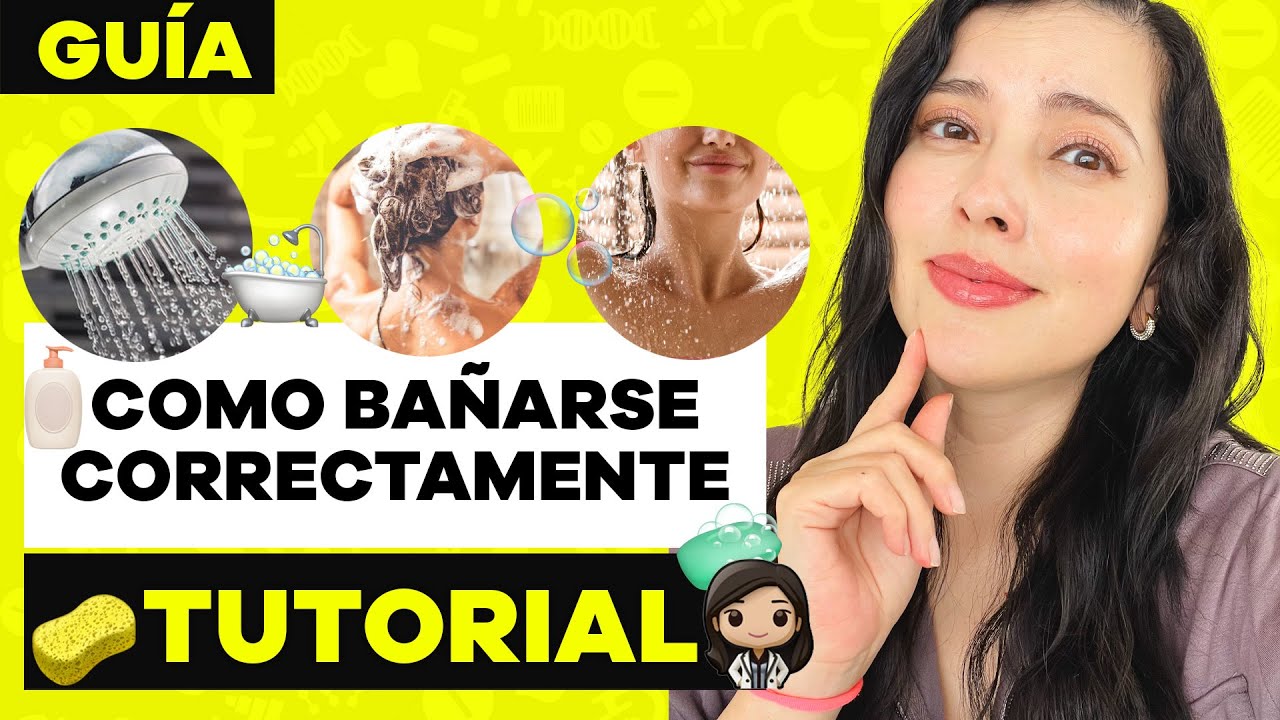 COMO BAÑARSE SIN LASTIMAR LA PIEL Dermatológicamente aprobado