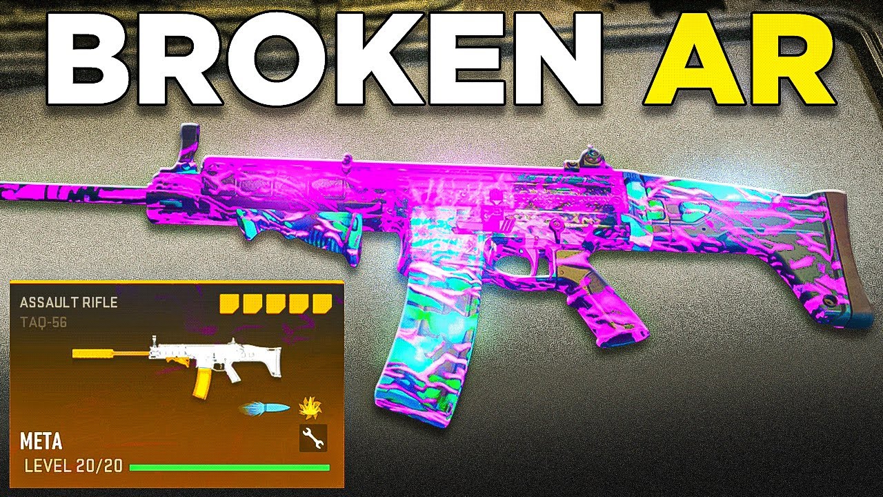 this TAQ-56 LOADOUT is *META* on Vondel Park in WARZONE 2! 😍 (Best TAQ-56 Class Setup) - MW2