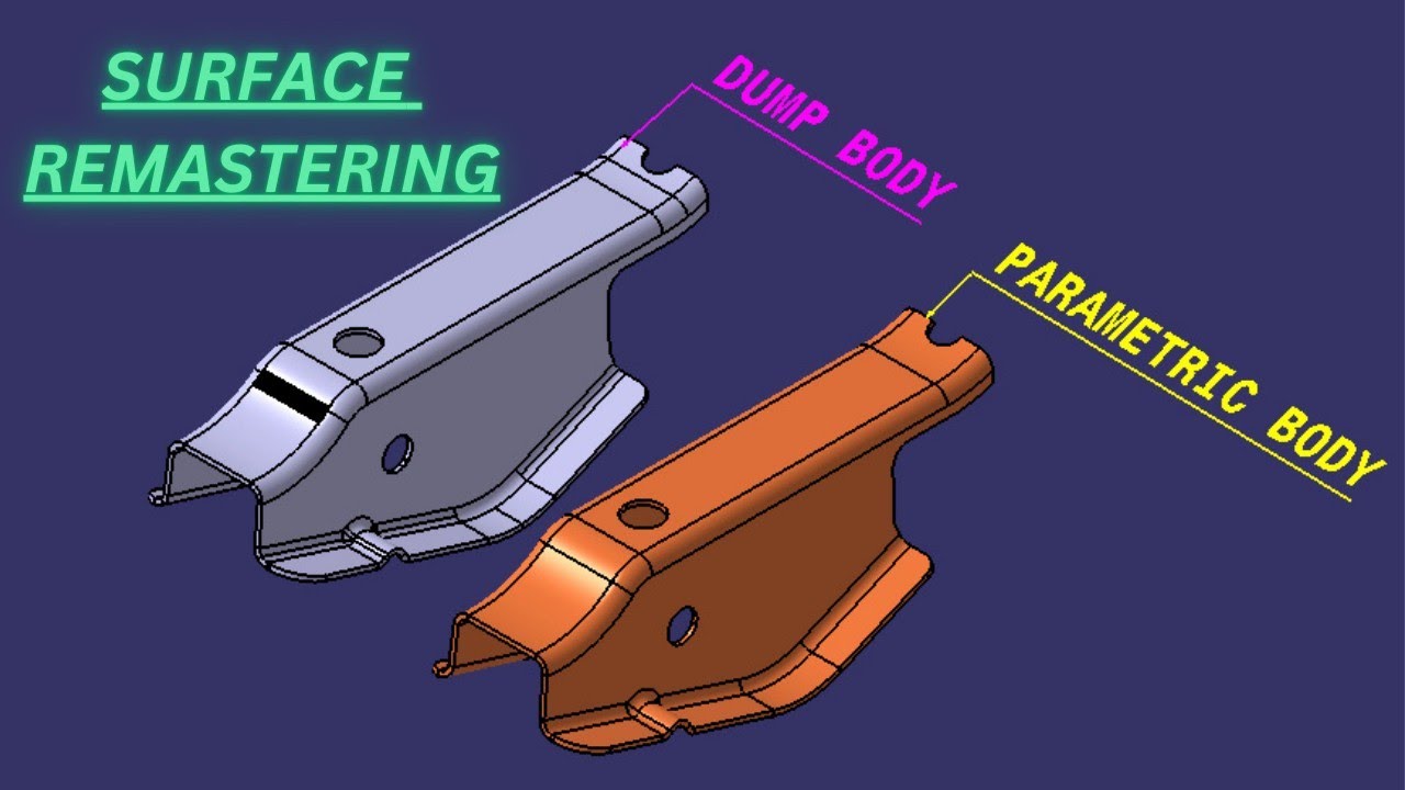 Catiav5 || Surface Remastering in Catia || Anand Asawa
