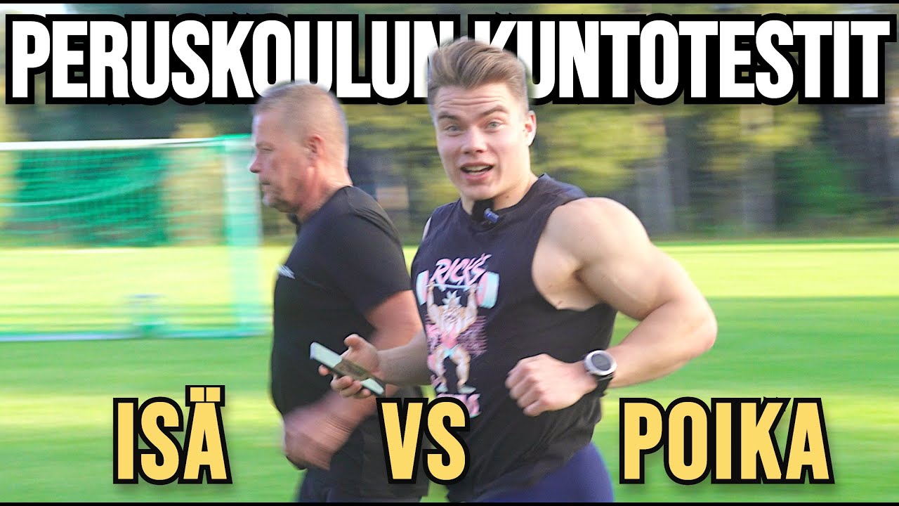 Kokeiltiin Peruskoulun Kuntotestit | Move! testi