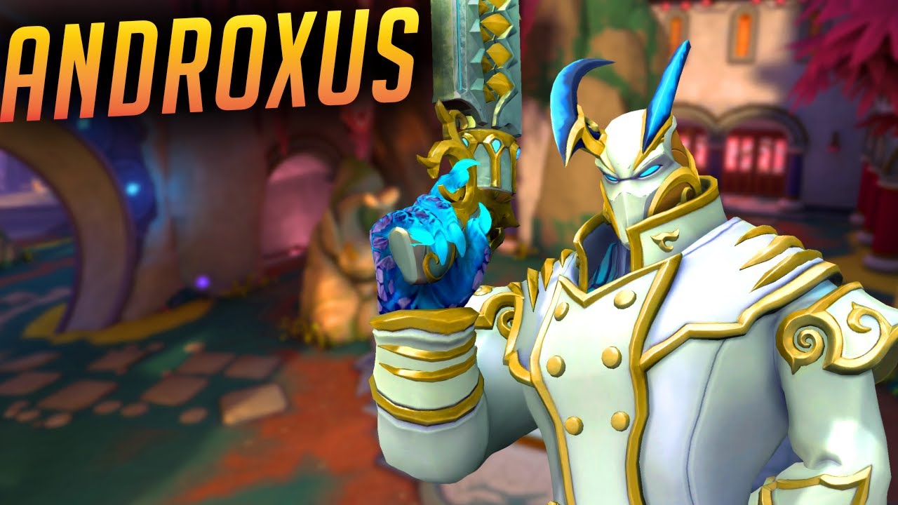 ИГРА С СУПЕР ВЫСОКИМ КОЛИЧЕСТВОМ УБИЙСТВ | Androxus Paladins