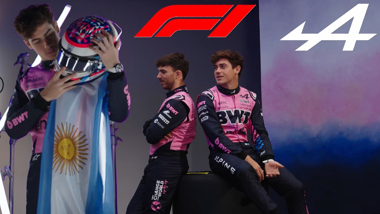 FRANCO COLAPINTO🇦🇷 PIERRE GASLY🇫🇷 ALPINE 2026 BACKSTAGE FORMULA 1