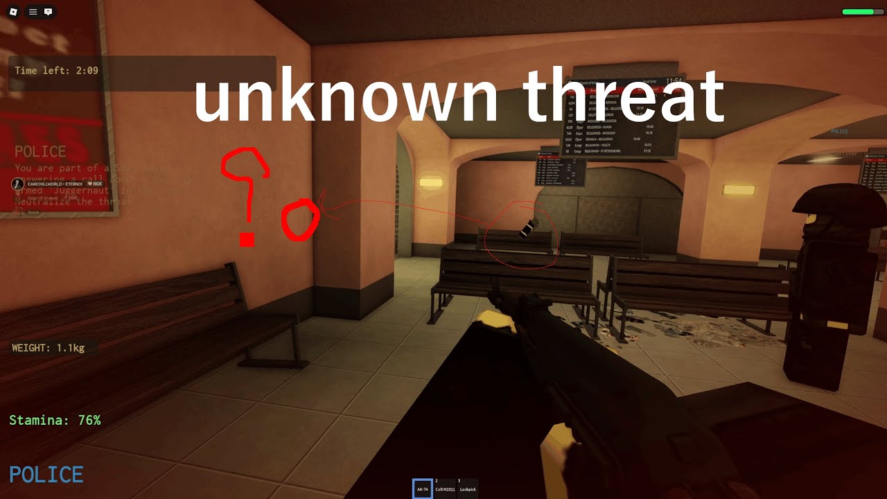 unknown threat