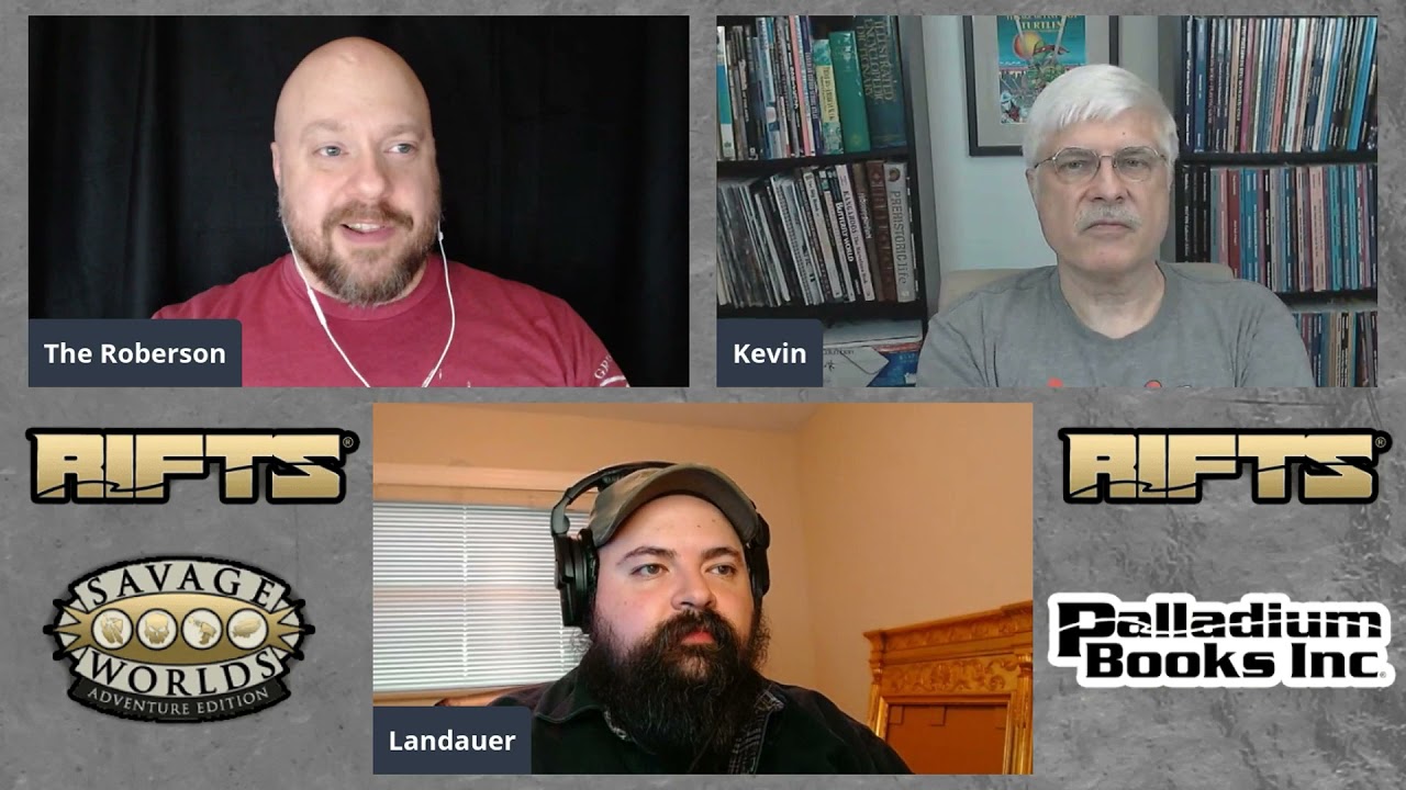 Rifts&reg; for Savage Worlds: ATLANTIS w/ Sean Roberson & Kevin Siembieda