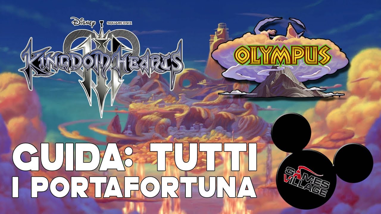 Kingdom Hearts 3 | Guida ai portafortuna [MONTE OLIMPO - OLYMPUS]