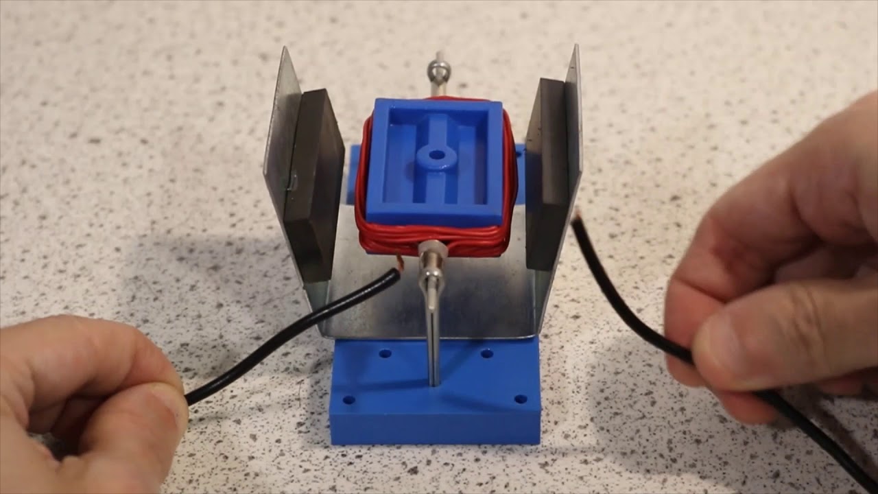 Electric motor - GCSE and A-level Physics Demo