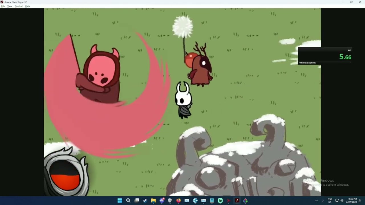Hungry Knight any% Speedrun - 22.49s