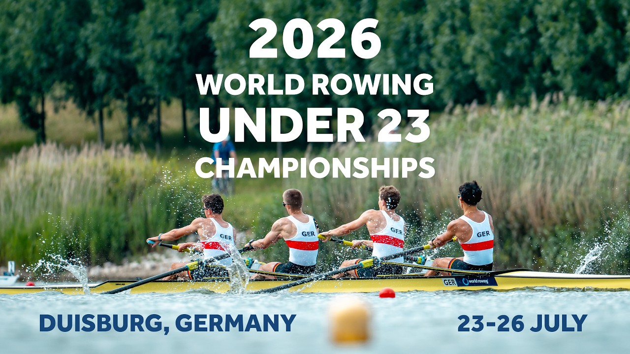 LIVE - 2026 World Rowing Under 23 Championships - DAY 1 MORNING