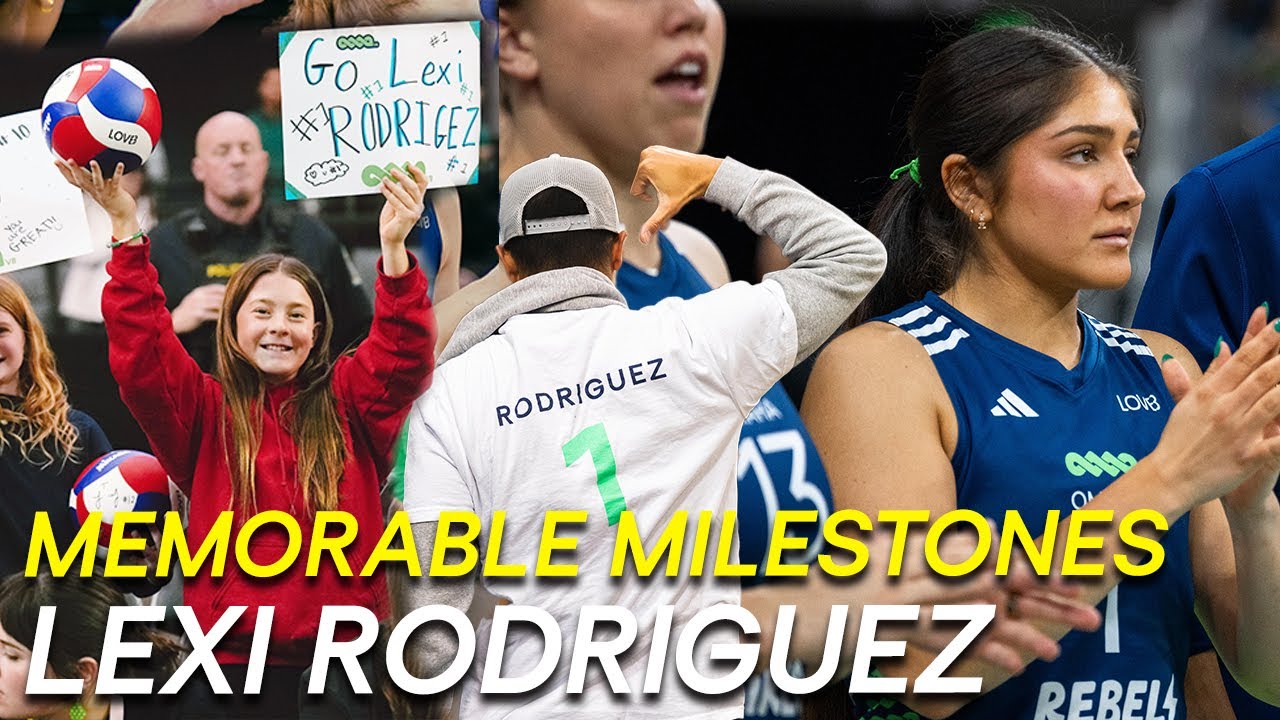 Lexi Rodriguez’s First Pro Start! 🔥🏐
