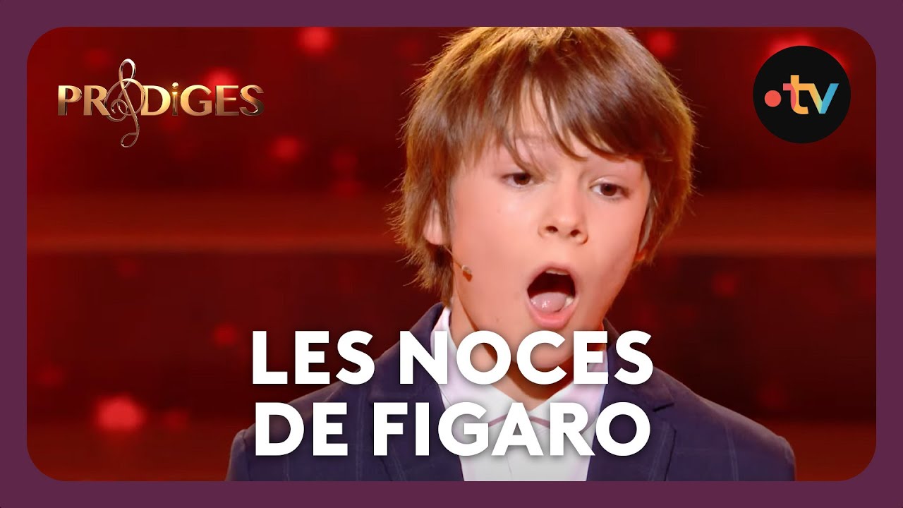 Charly 12 ans chante Les Noces de Figaro de Mozart - Prodiges 2023 Saison 10 2ème demi-finale