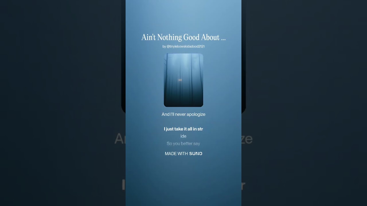 Ain't Nothing Good 