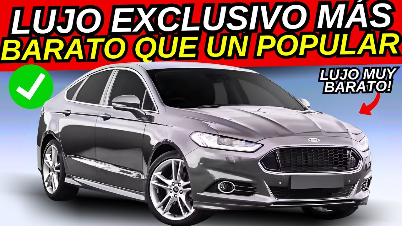 4 AUTOS DE LUJO QUE CUESTAN MENOS QUE UN POPULAR  🚗