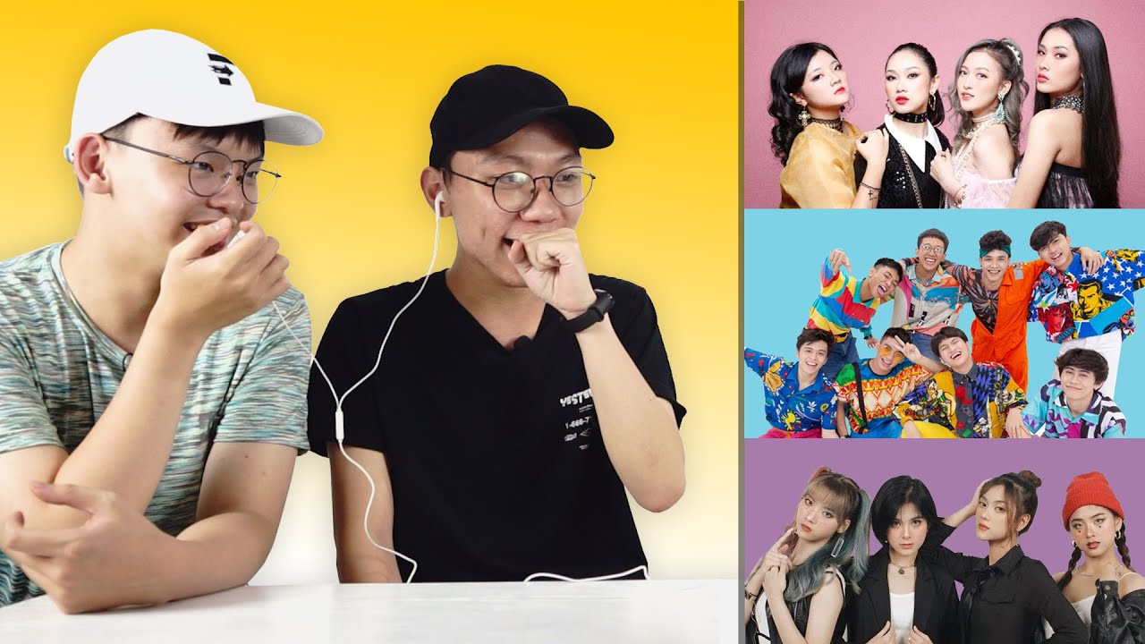 Indonesians React To Indonesia's Girlband & Boyband (2021)