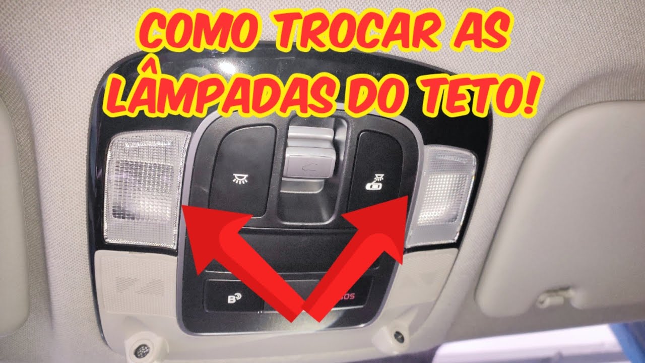 TROCA DAS LÂMPADAS DE TETO - CRETA NOVA GERAÇÃO!!