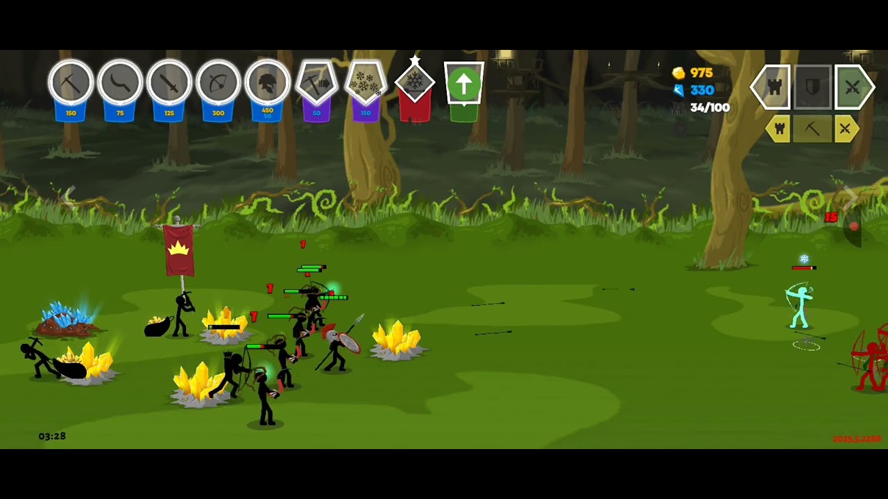 Aku ketika main stick war saga 