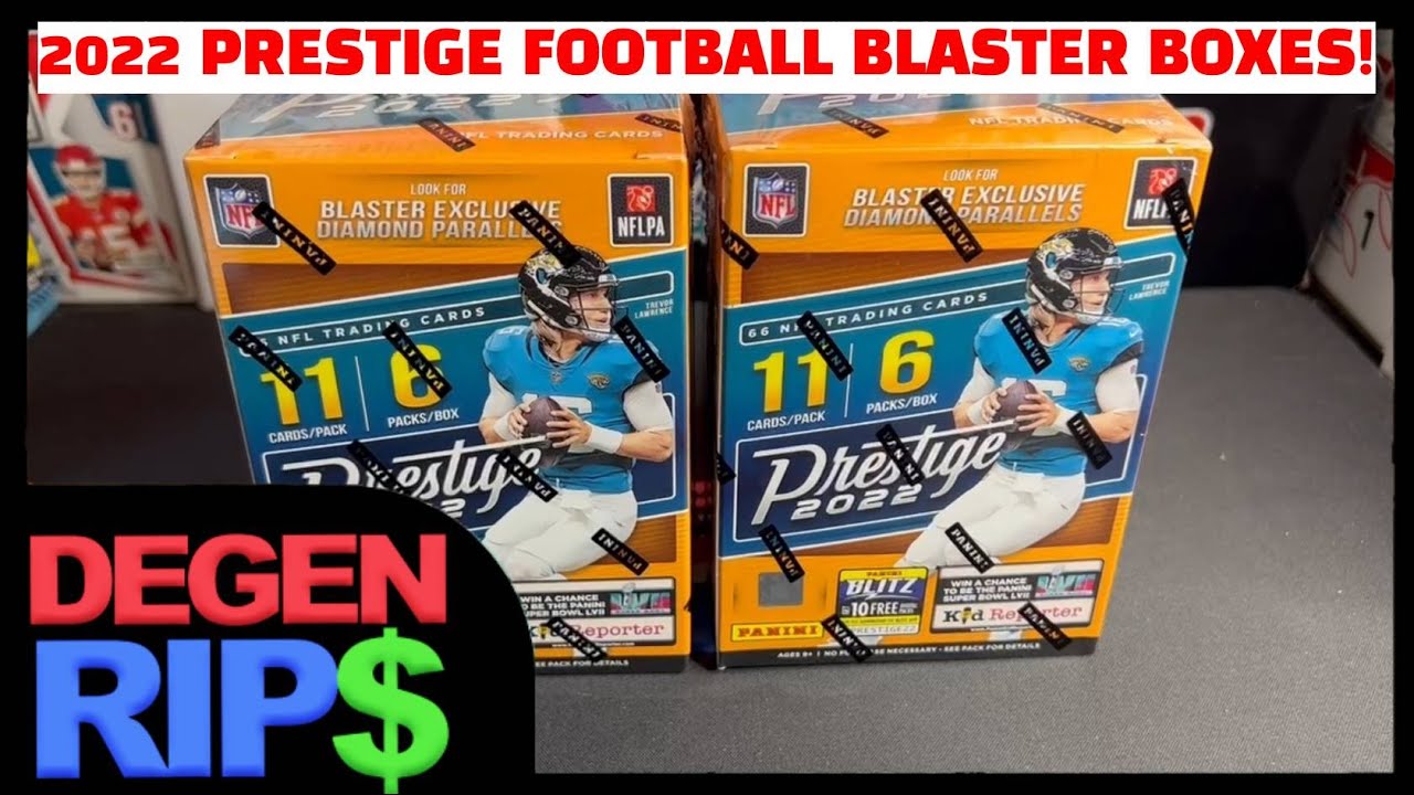 FIRST LOOK! - 2022 Prestige Football Blaster Box Review!