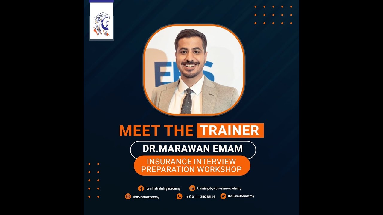 Meet The Trainer | Insurance interview preparation workshop