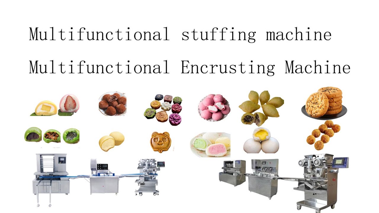 Multifunctional stuffing machine mooncake forming machine Multifunctional Encrusting Machine