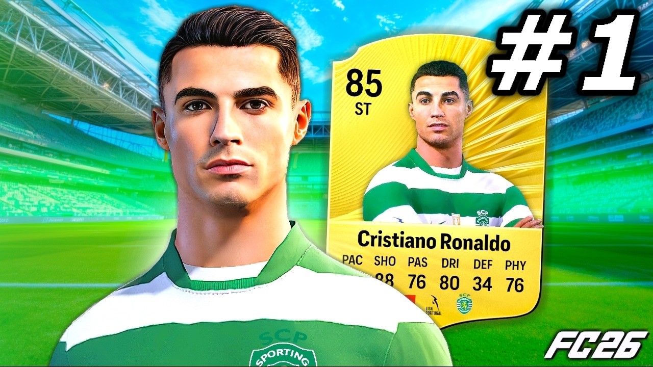 FC 26 Ronaldo Player Career Mode EP1...