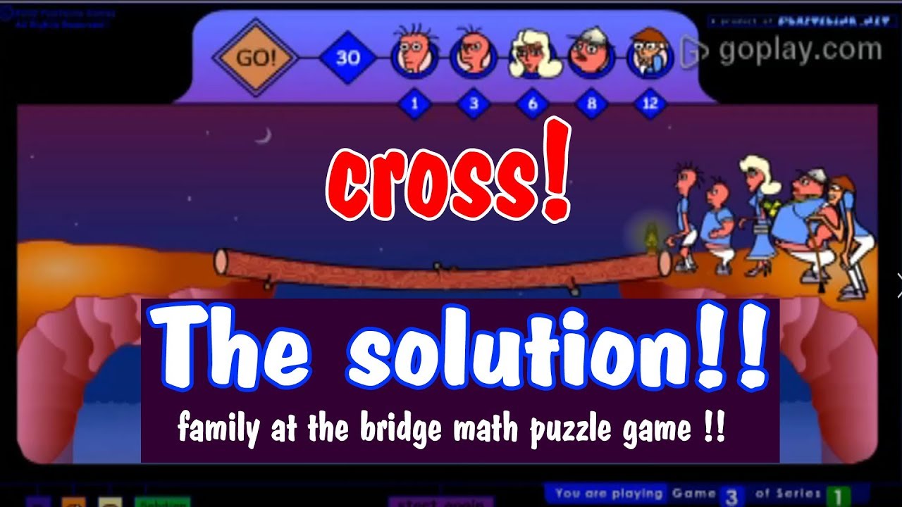 Family at the bridge SOLUTION!! by mathOgenius