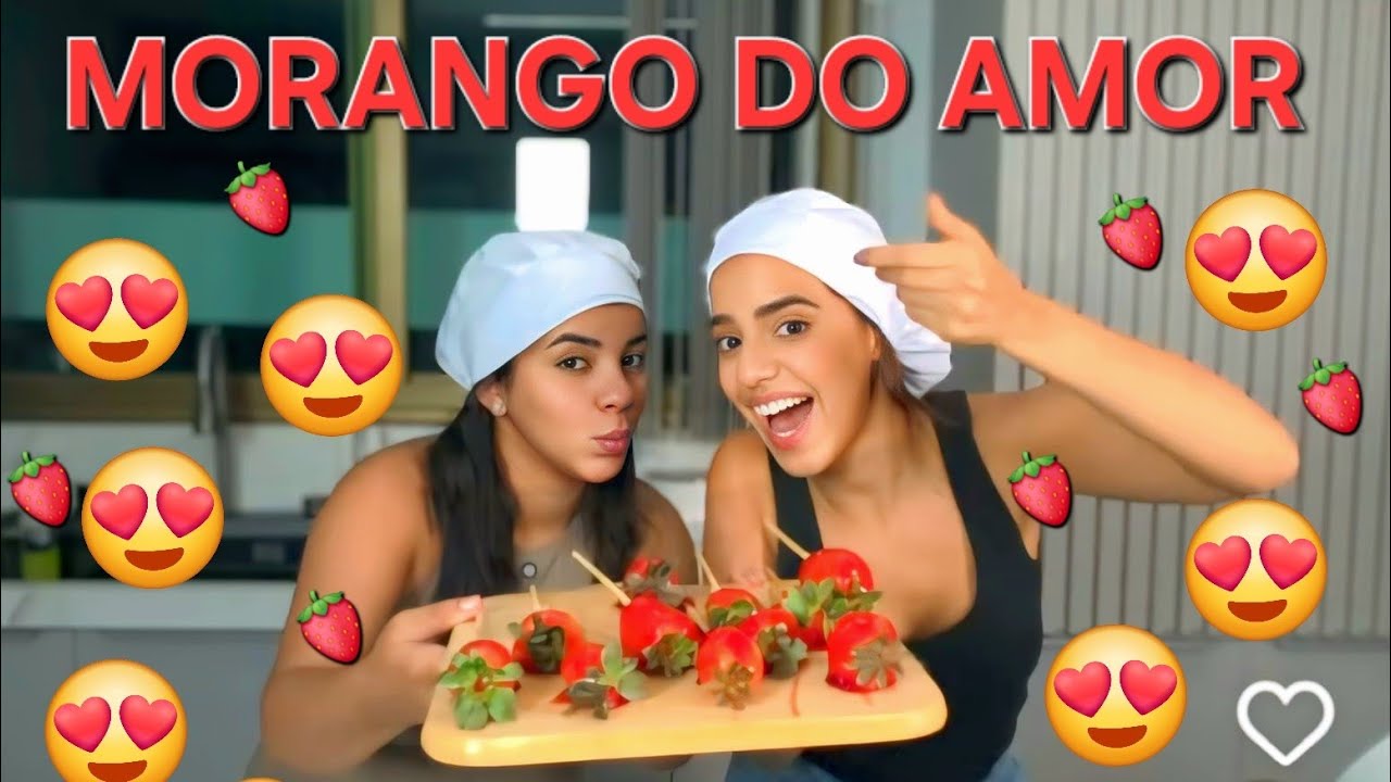 MORANGO DO AMOR COM ARY NA COZINHA 👩‍🍳🍓 | EP. LINHA NA COZINHA!  