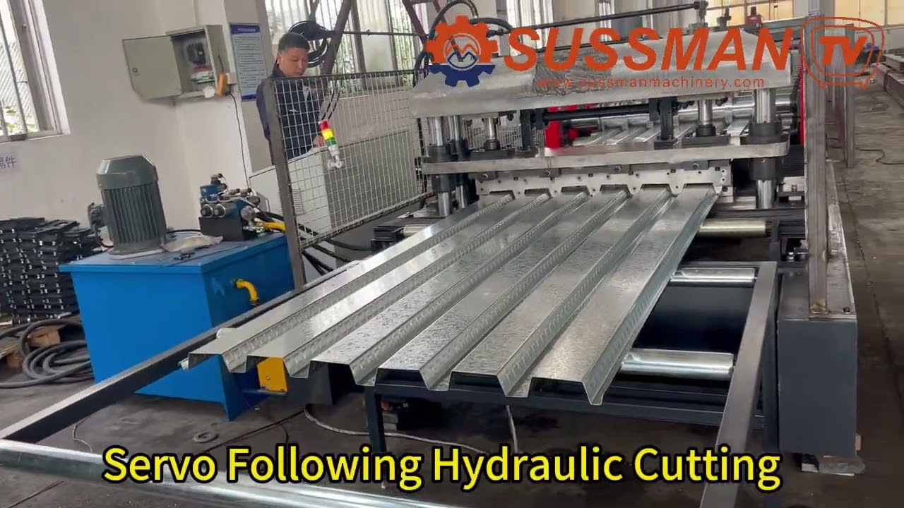 30-40 Meters/Minute Type B Deck Floor Roll Forming Machine