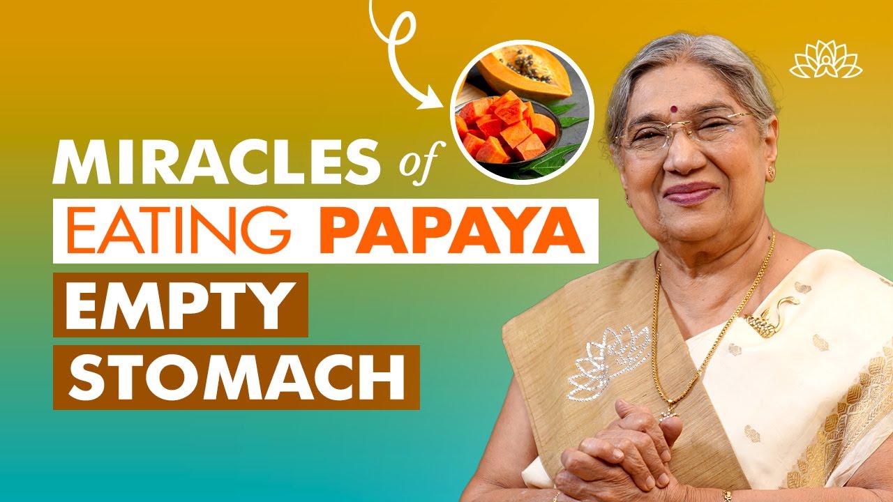 Eating papaya on empty stomach | Papaya benefits | Fruits for digestion | Vitamin C & E