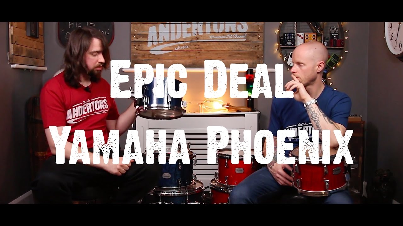 Epic Deals With Drum Addicts - Yamaha Phoenix Kit