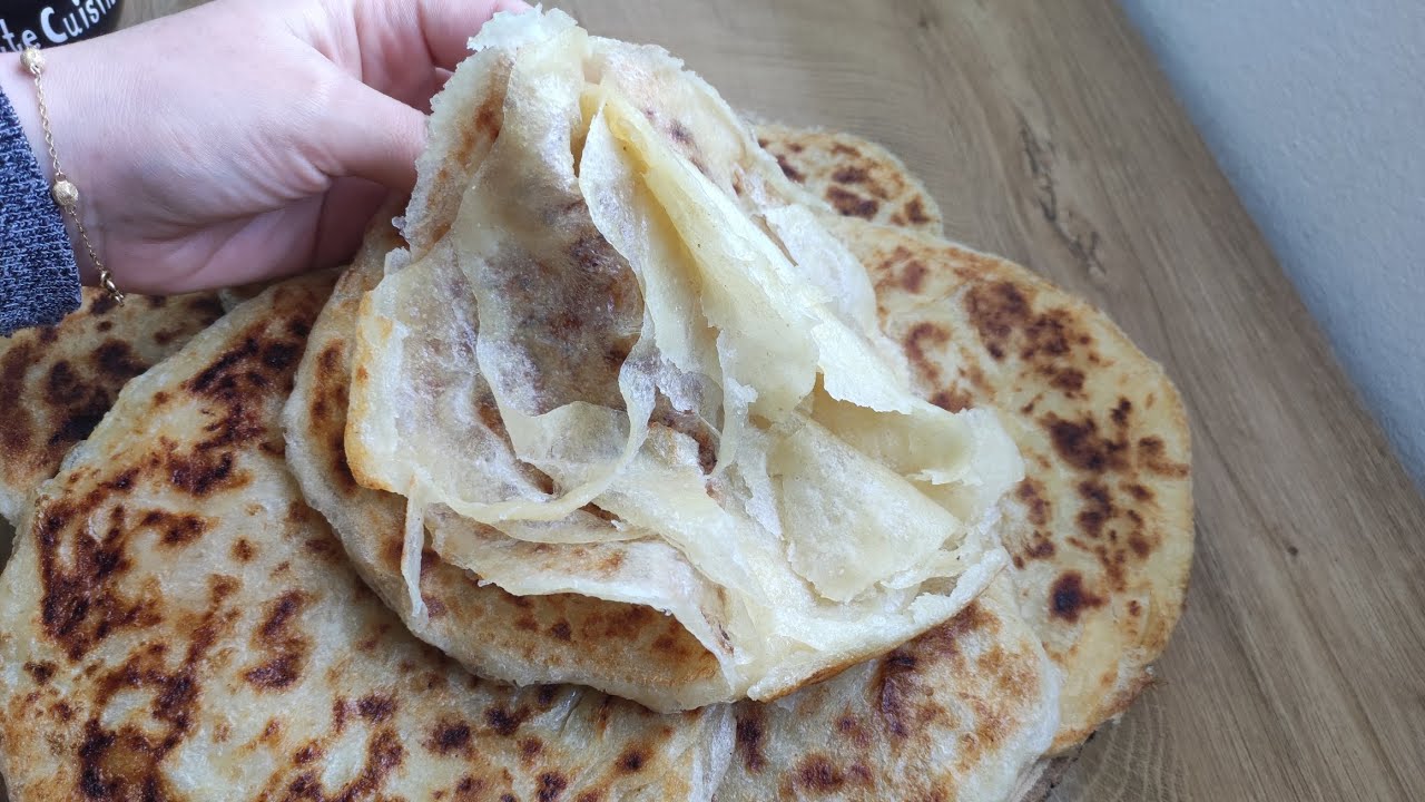 Recette meloui avec une méthode facile semoule moyenne