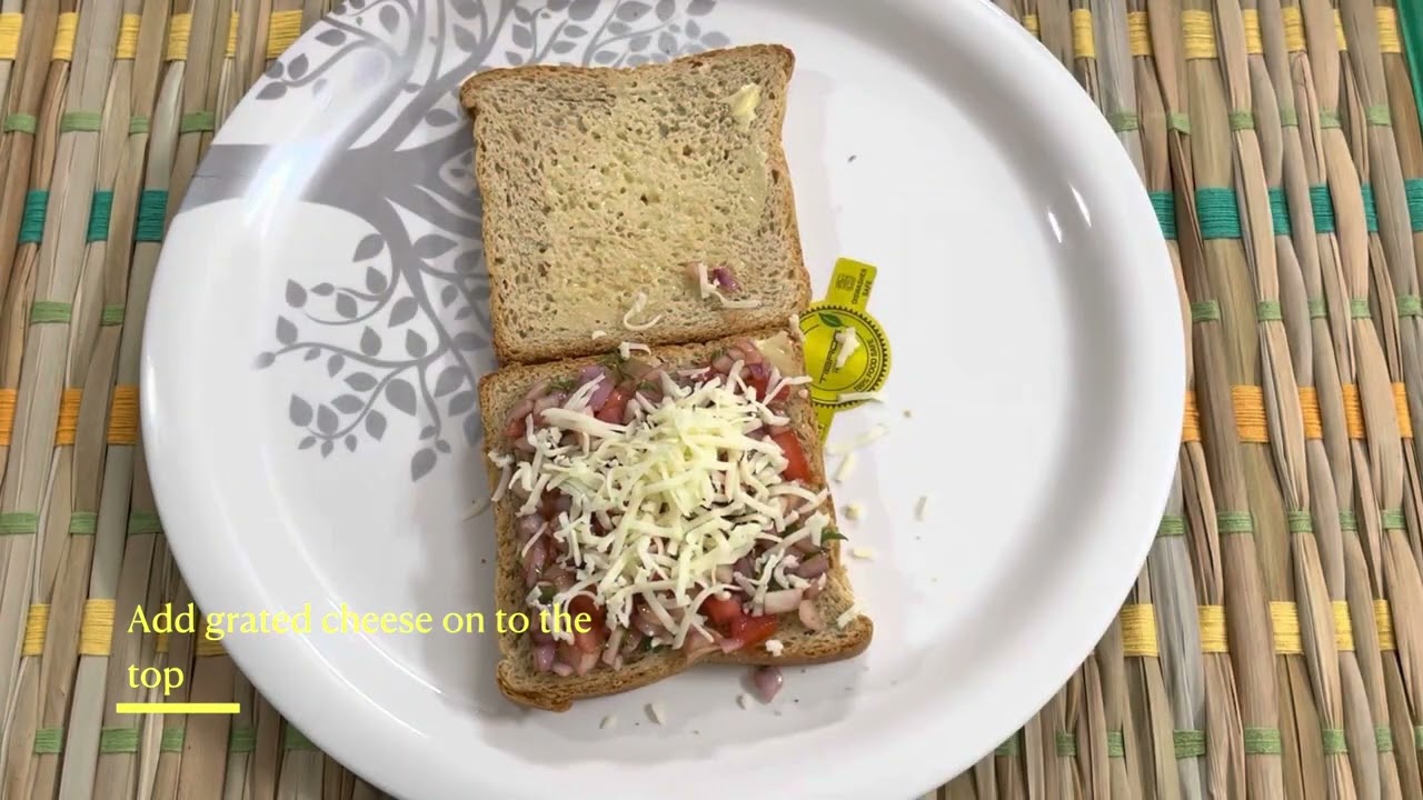 Onion toast | कांदा टोस्ट ।Brown bread onion toast | healthy recipe #viral #toast #sandwich