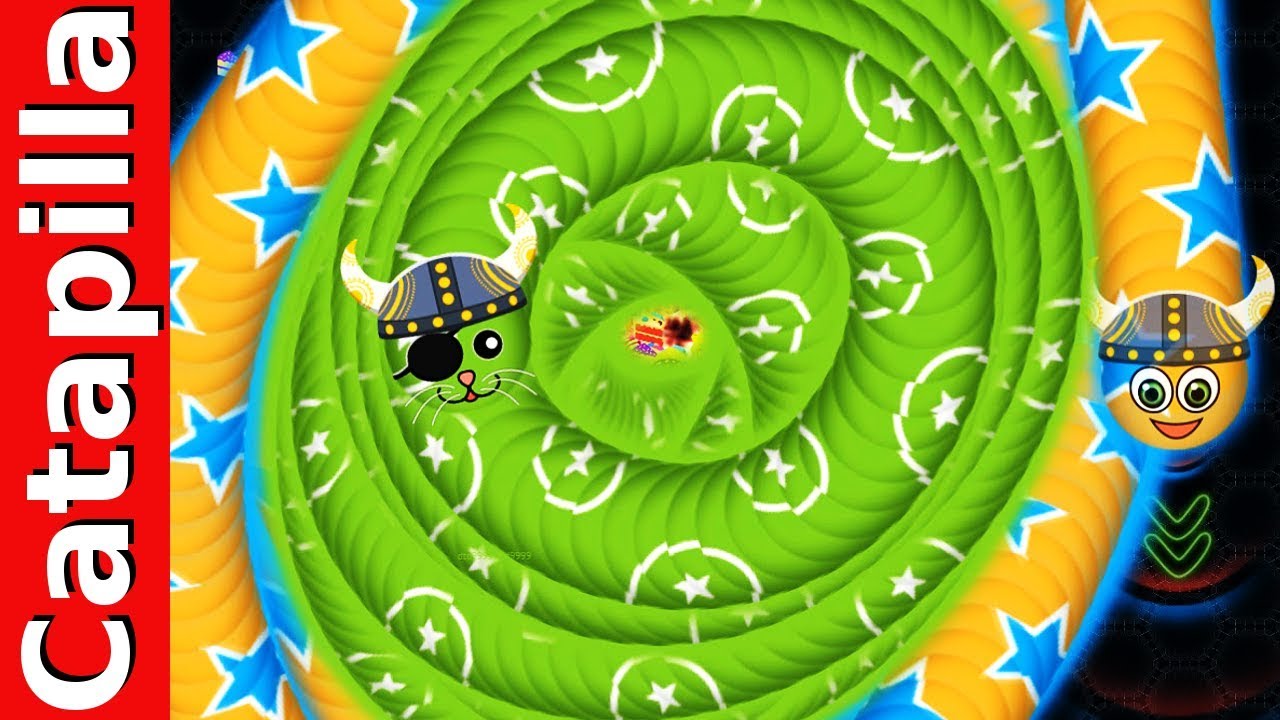 Wormate.io Gameplay 12,000,000 Score Fastest Worm Trapping Biggest Worm