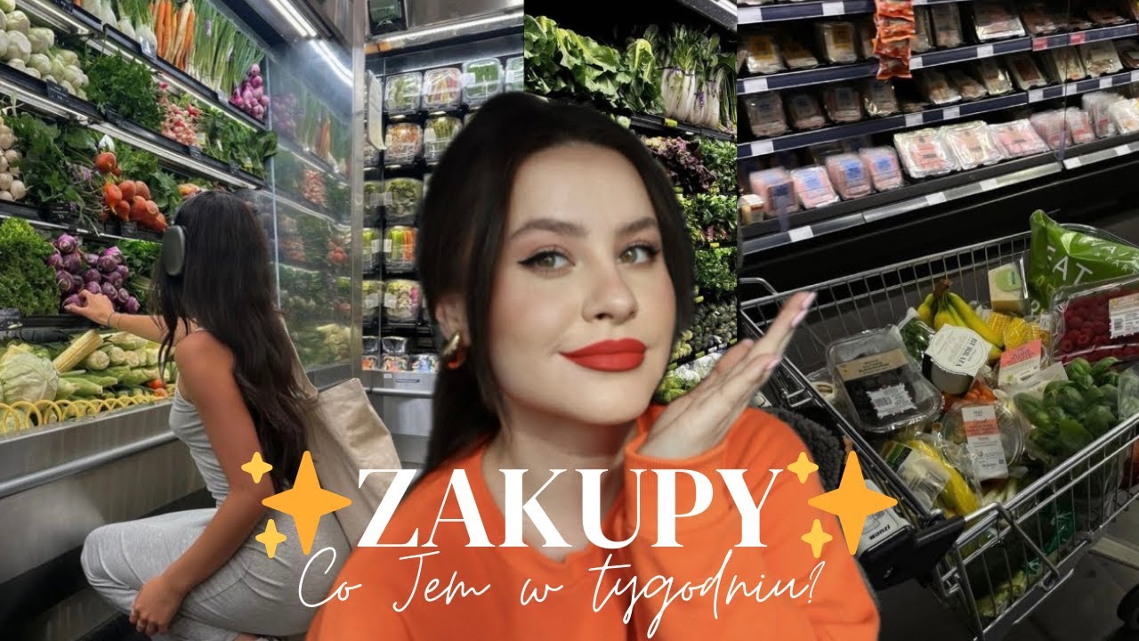 Zróbmy razem ZAKUPY spożywcze! Nowe mieszkanie❤️💫 Co jem w tygodniu?🤌🏻🍔