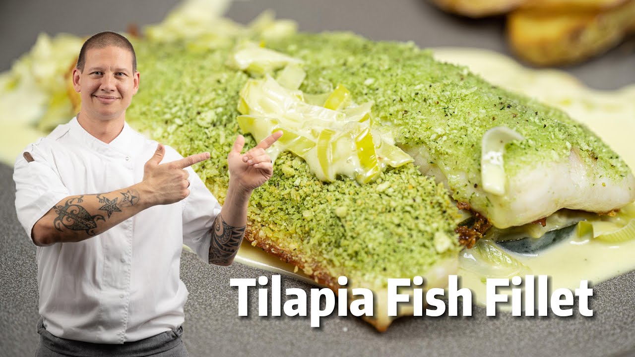 How to Bake Parmesan Crumbed Tilapia Fish Fillet | Easy and Tasty Fish Recipe